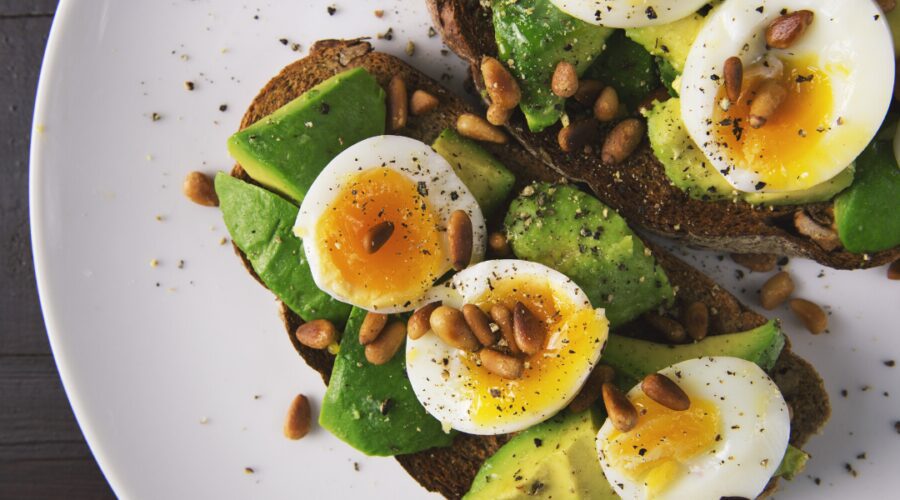 What spice goes well with eggs