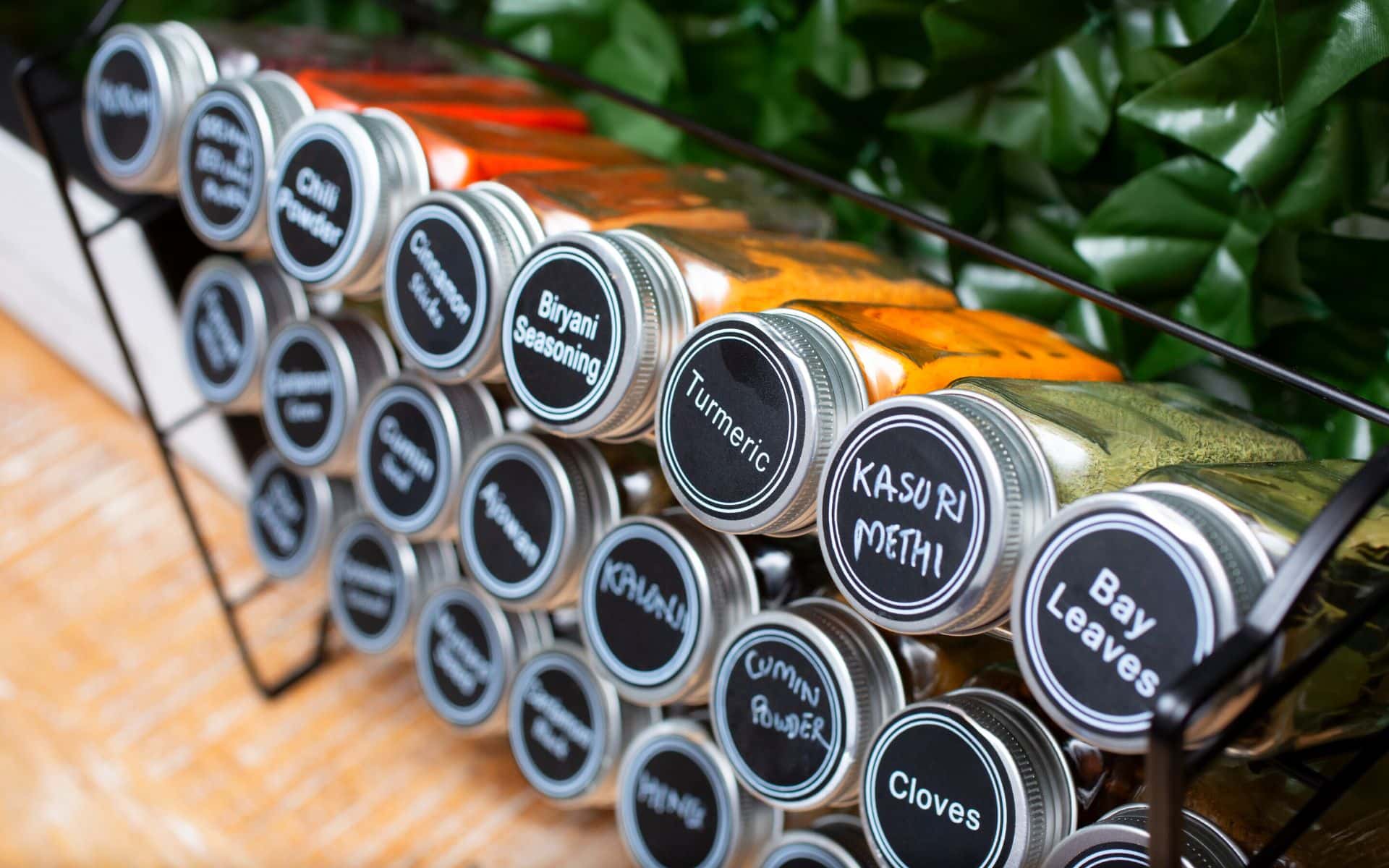 Spice Labeling and Organizing